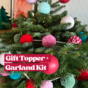 Pom Pom Kit - Garland + Gift Topper