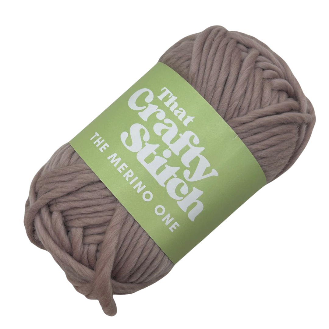 Mink super chunky merino wool