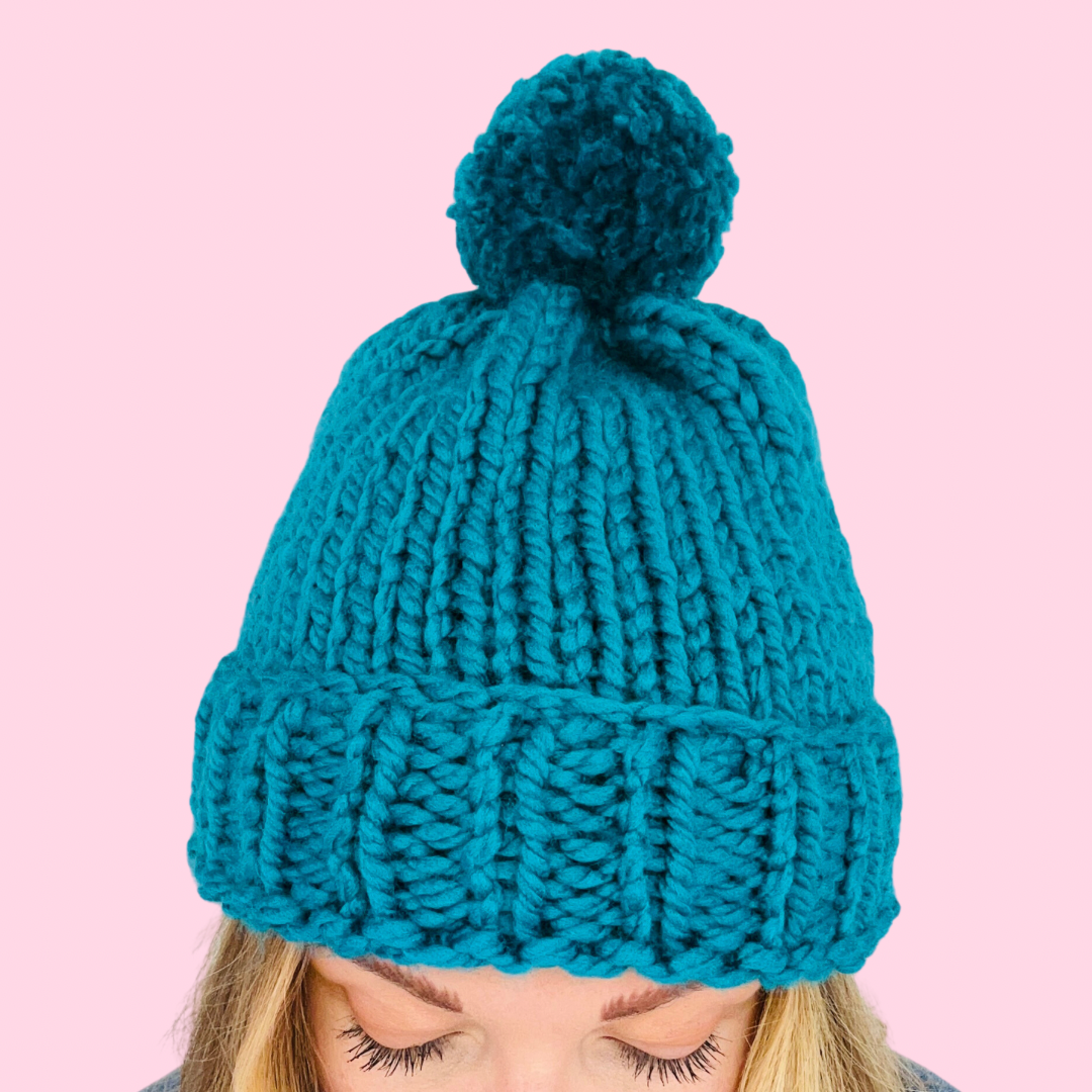 bobble hat knitting pattern