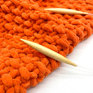 12mm Mini Circular Beech Knitting Needles