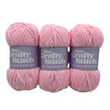 pink chenille yarn