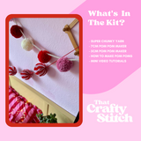 Pom Pom Kit - Garland + Gift Topper
