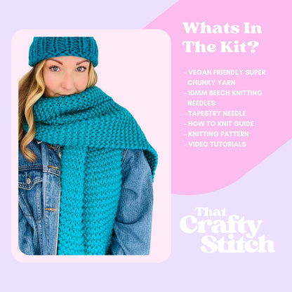 Beginner Blanket Scarf Kit