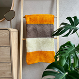 Striped blanket knit kit