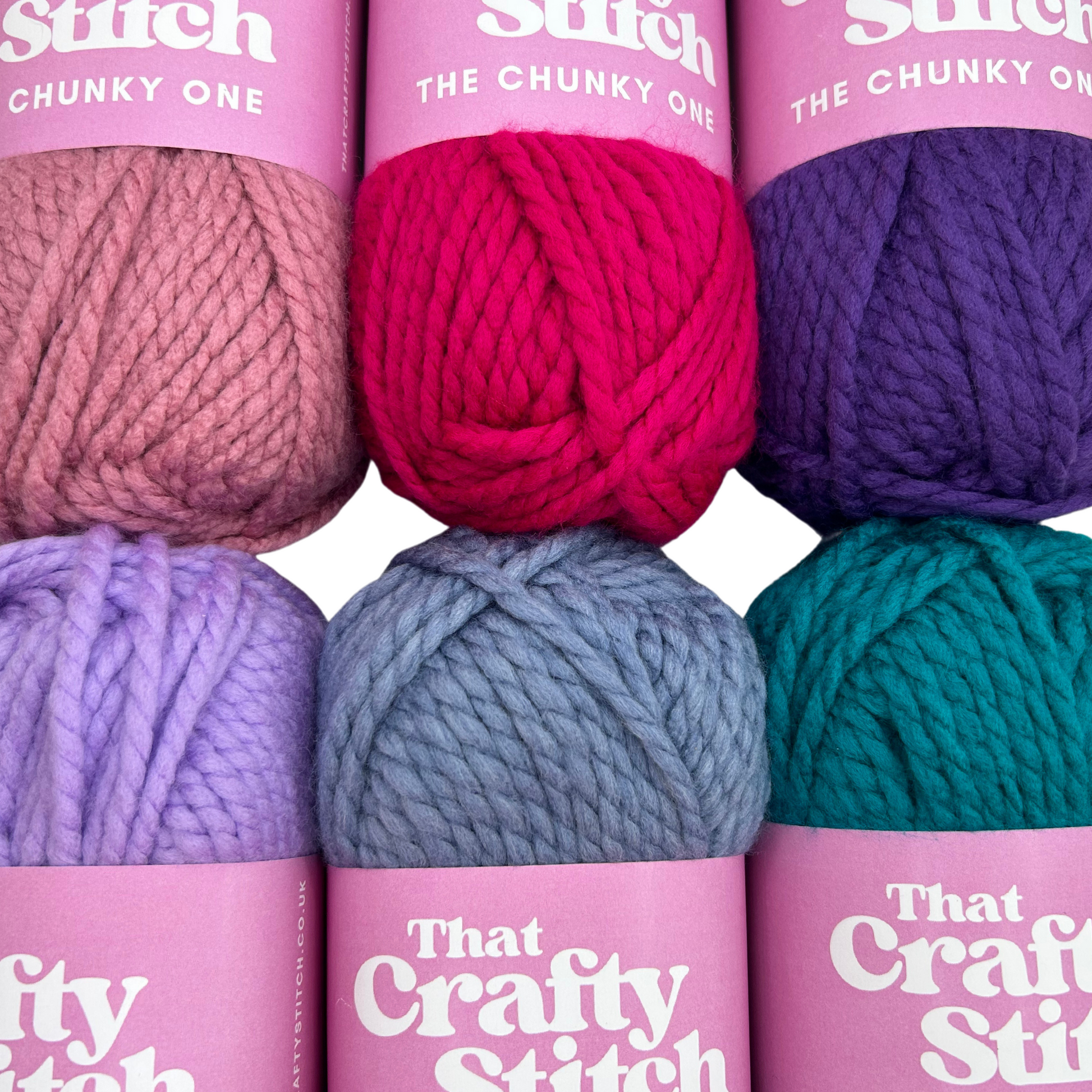 Mermaid super chunky yarn bundle