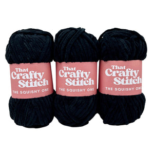Super chunky chenille yarn