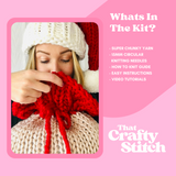 santa sack knit kit