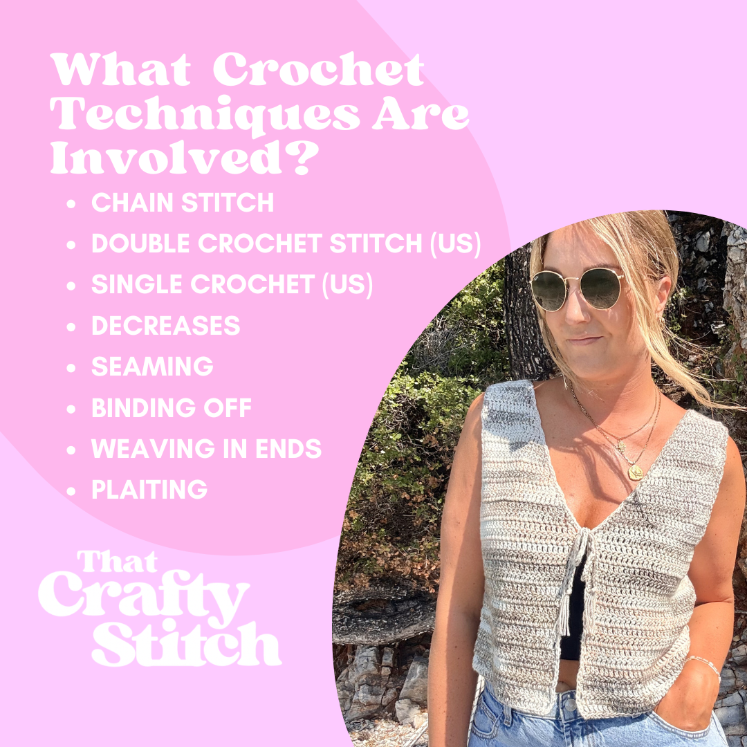 Dani tie top crochet kit | cotton waves yarn | cotton crochet kit | summer top crochet kit