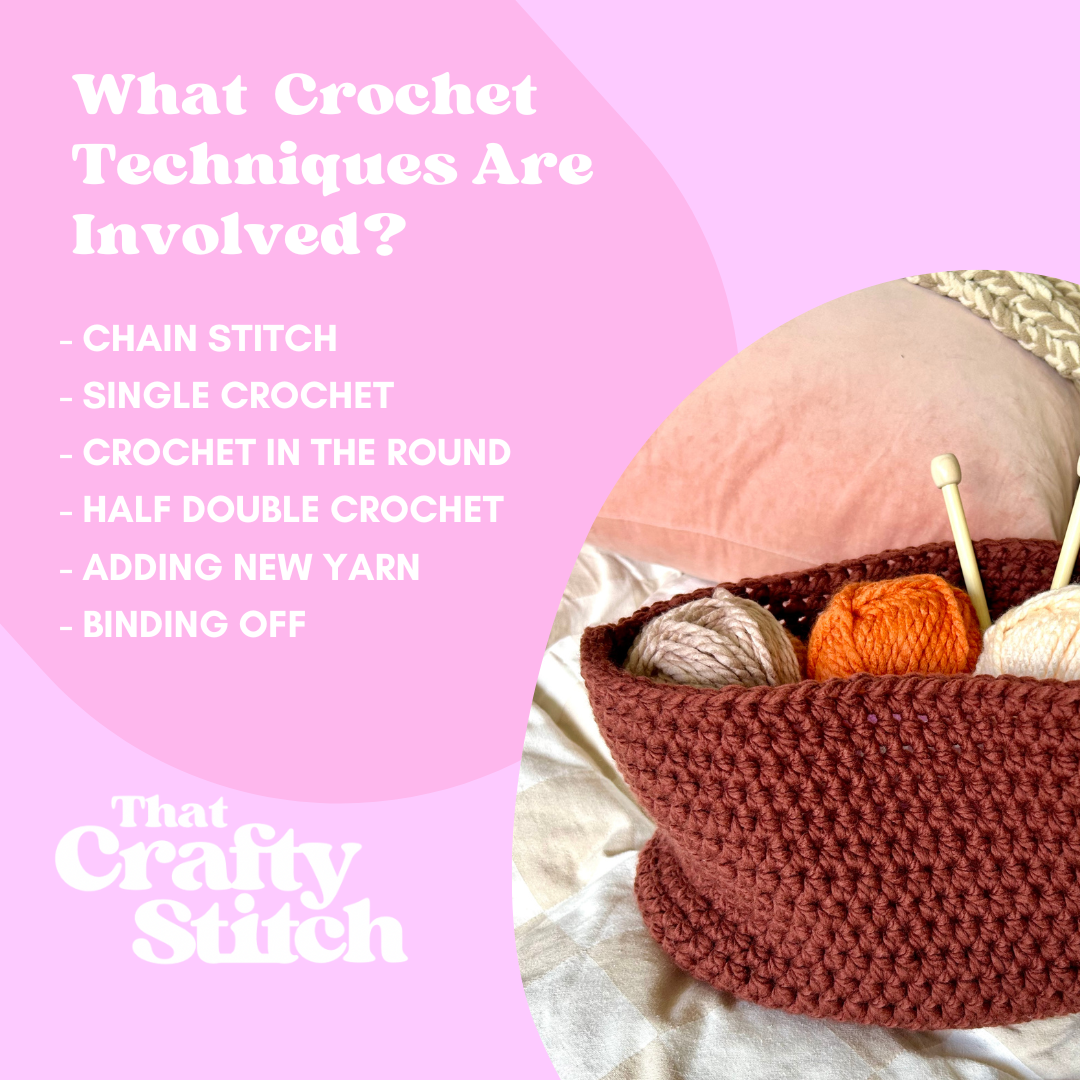 crochet basket bag digital pattern - beginner crochet pattern