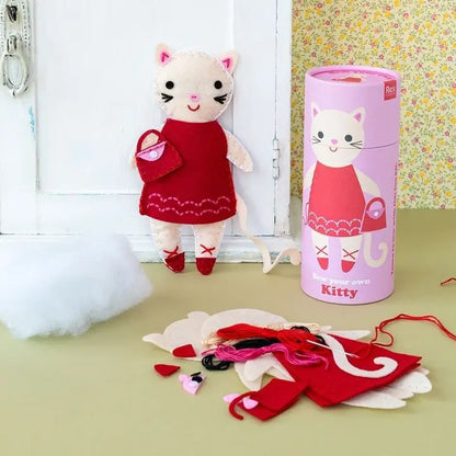 FELT SEWING KIT - CAT