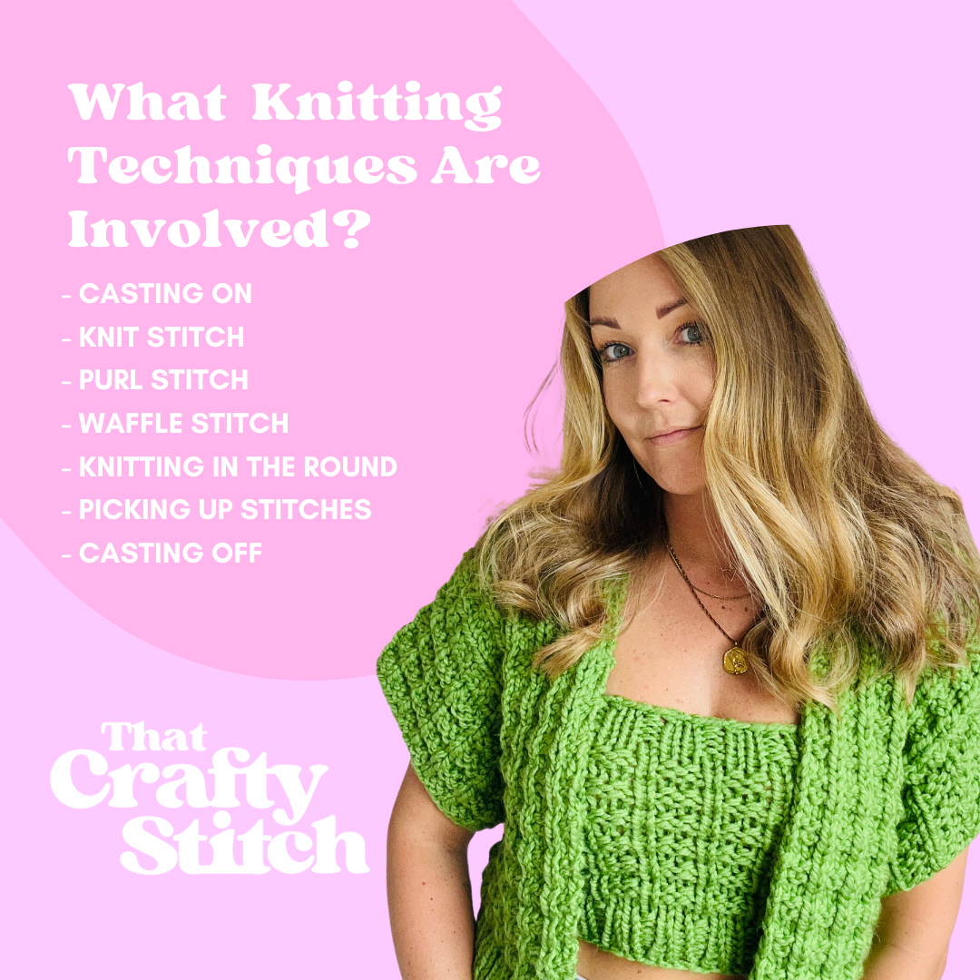 cardigan knit kit