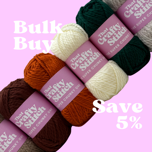 SUPER CHUNKY YARN BUNDLE - Woodland
