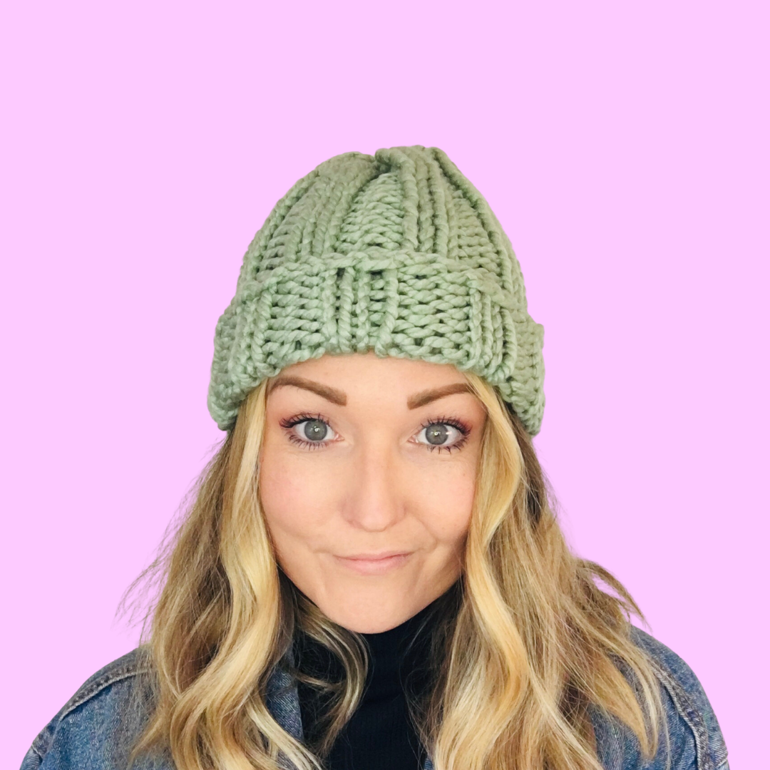 KNITTING KIT - In The Round Beanie