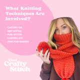 beginner friendly knitting kit