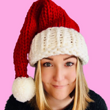 santa hat knitting kit
