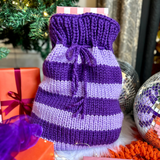 stripe santa sack knit kit