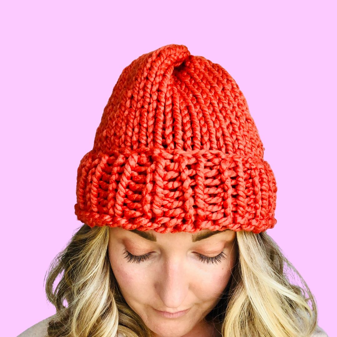 KNITTING KIT - In The Round Beanie