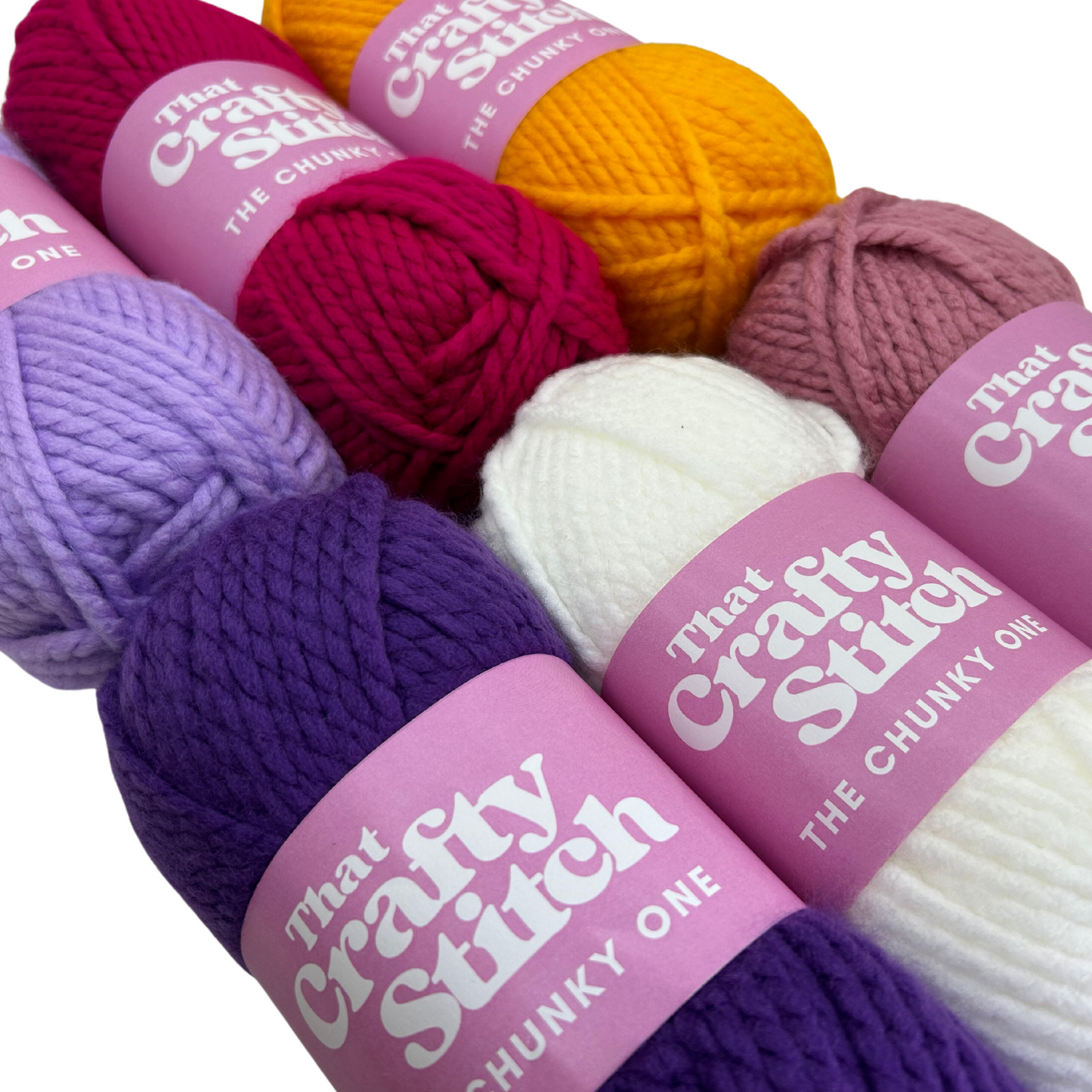 Super chunky yarn bundle