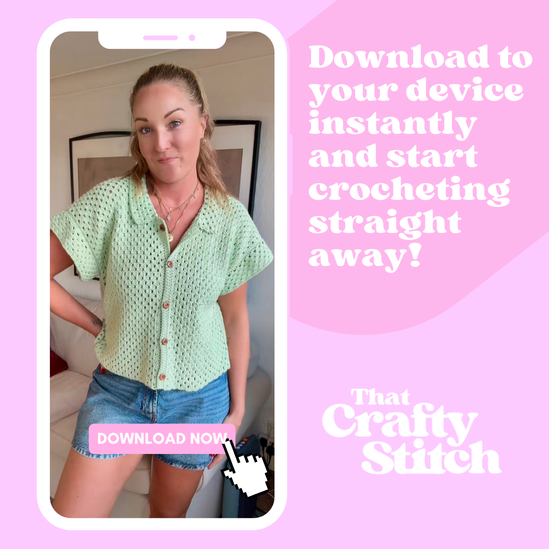 The Maya shirt crochet pattern | summer crochet pattern | digital crochet pattern