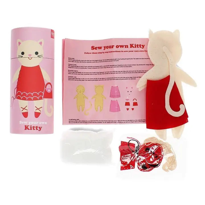 FELT SEWING KIT - CAT