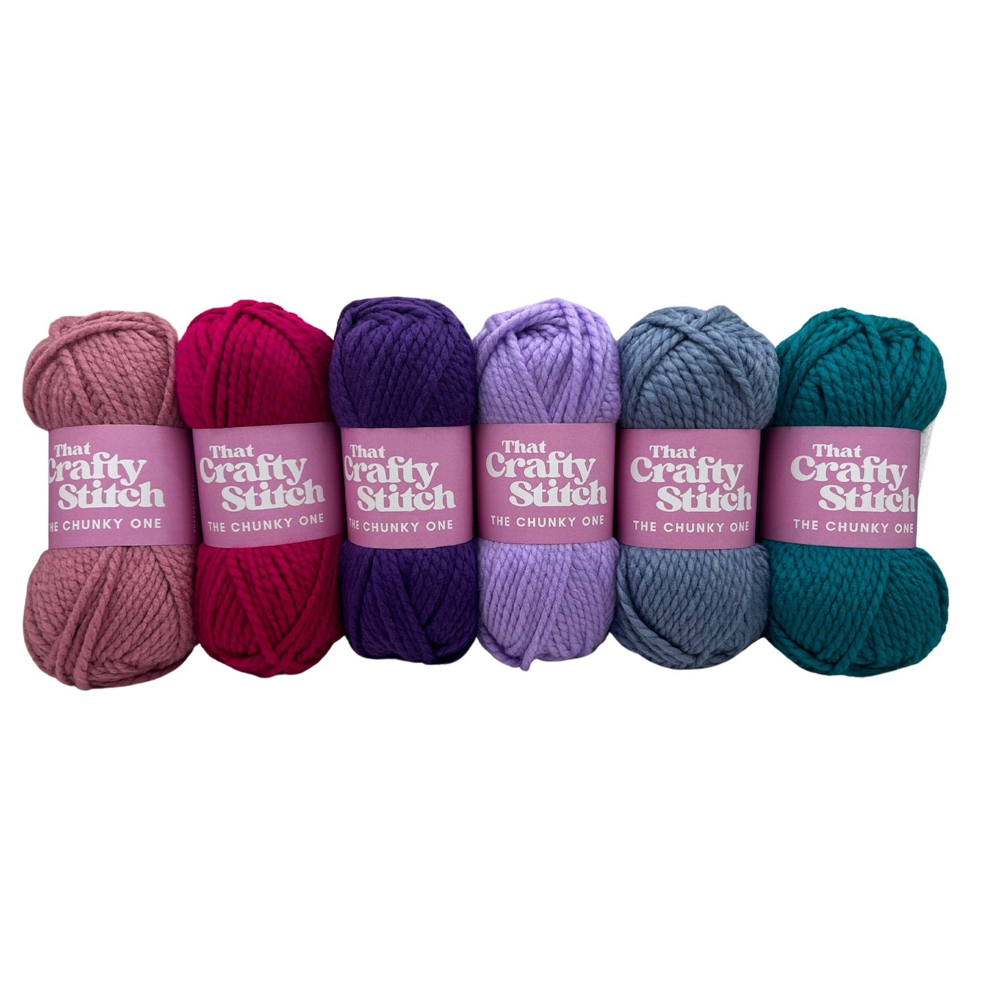 Mermaid super chunky yarn bundle