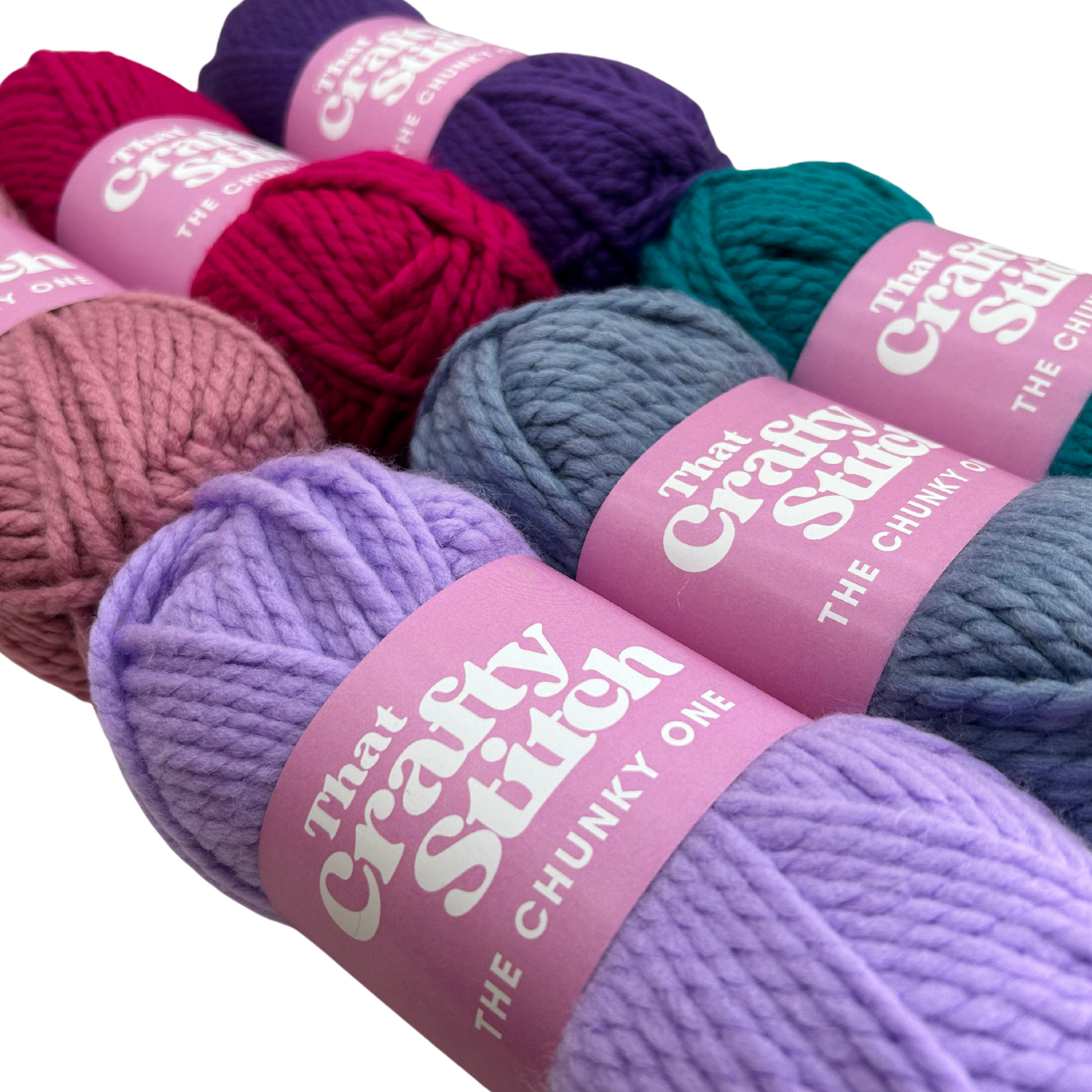 Mermaid super chunky yarn bundle