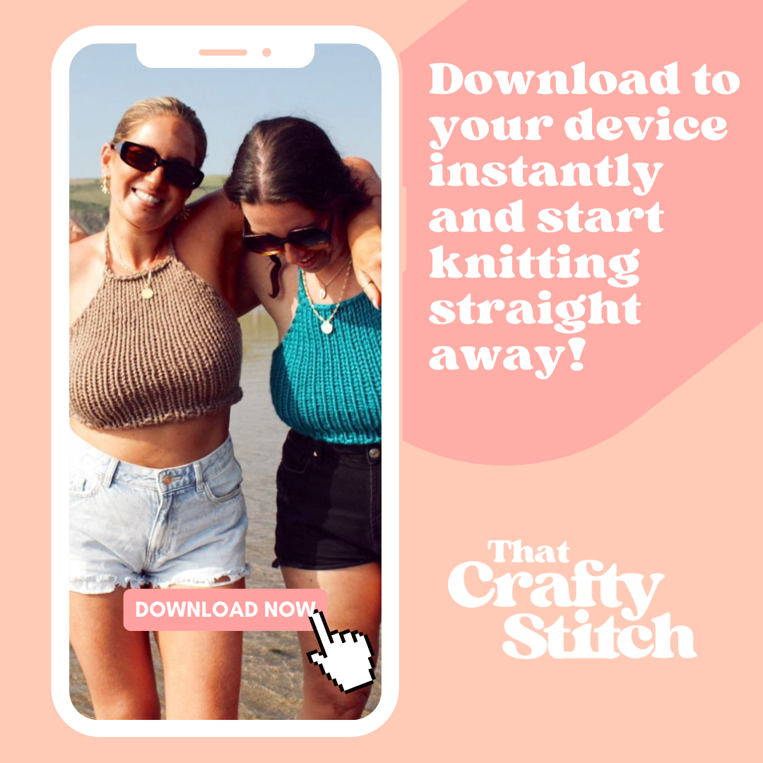 halter top knitting pattern