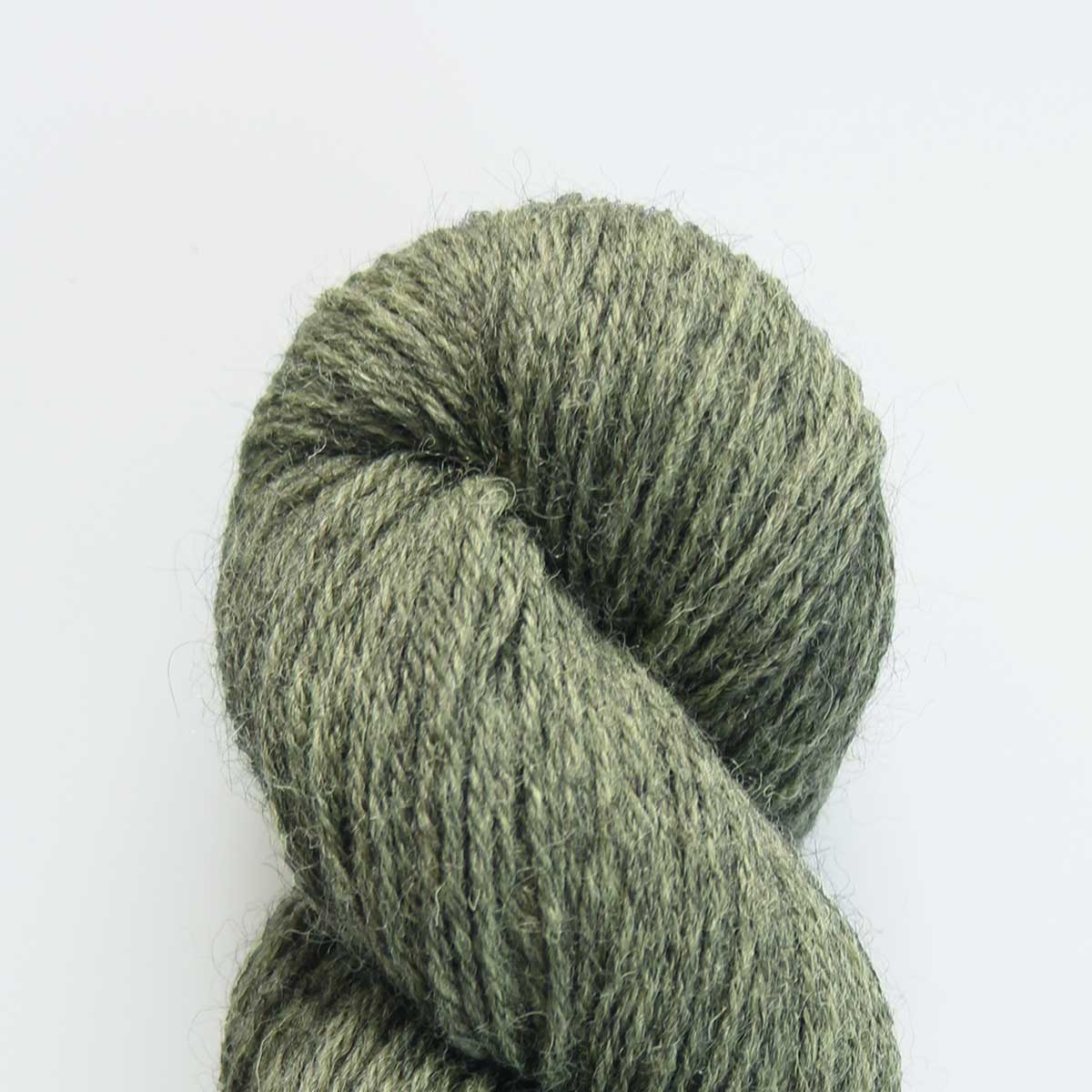 baa ram ewe, 100% organic British wool and alpaca blend. 100g hank