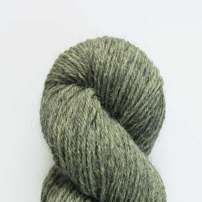 baa ram ewe, 100% organic British wool and alpaca blend. 100g hank