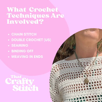 CROCHET KIT - The Capri Tee