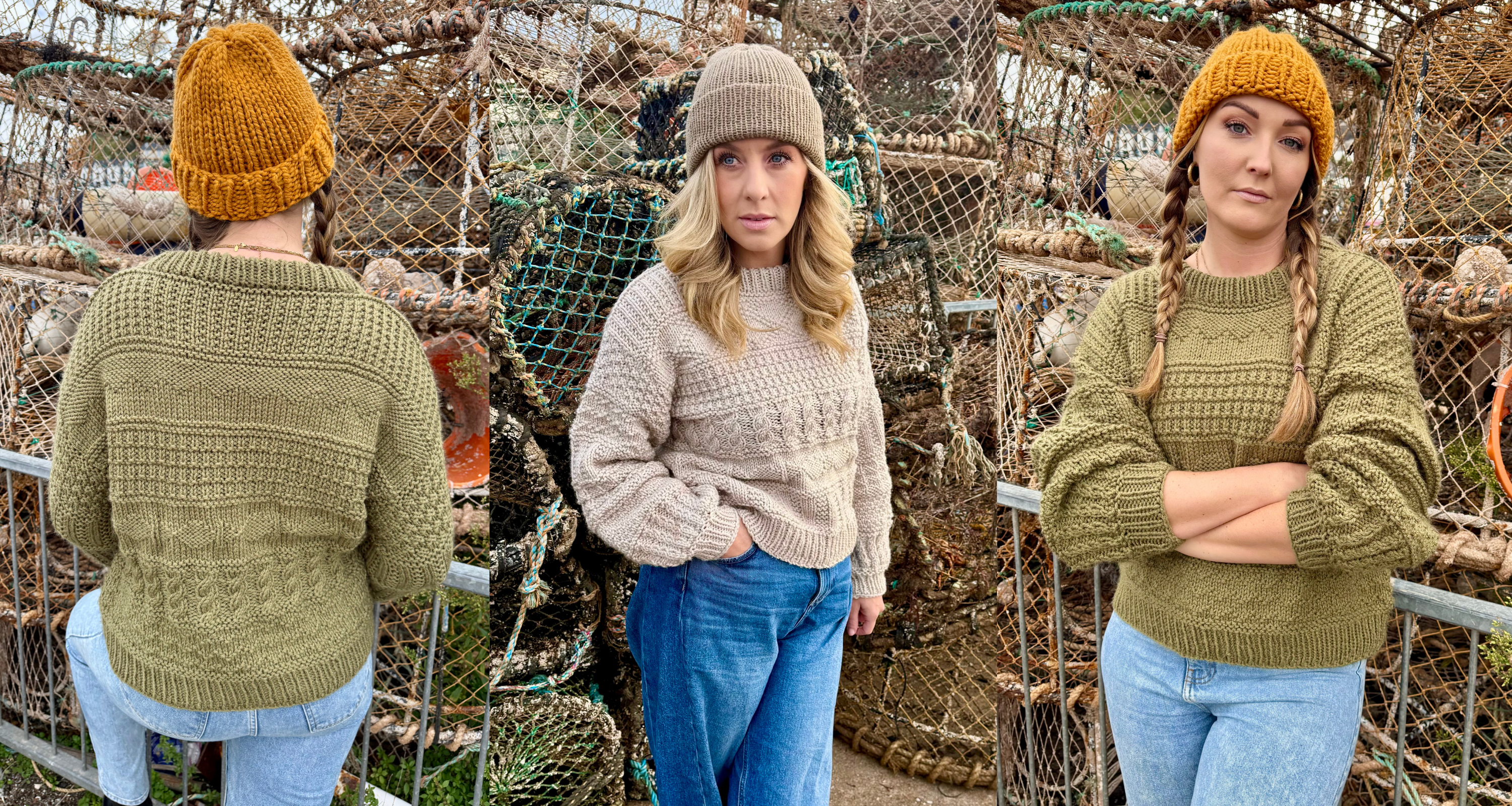 Knitting Advent calendar 2025 - That Crafty Stitch. Catch of Christmas Day Jumper