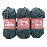 super chunky chenille yarn - seal grey