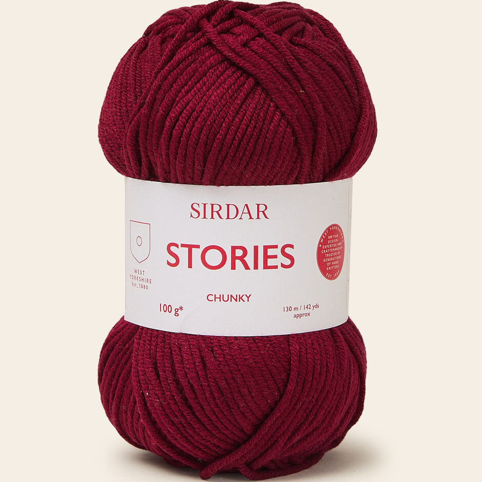 Sirdar Stories Chunky Yarn | Cotton Acrylic mix yarn