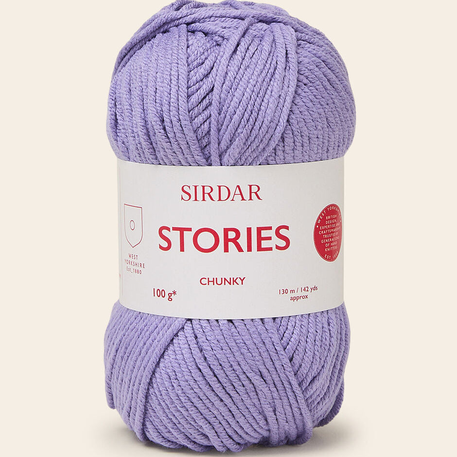 Sirdar Stories Chunky Yarn | Cotton Acrylic mix yarn