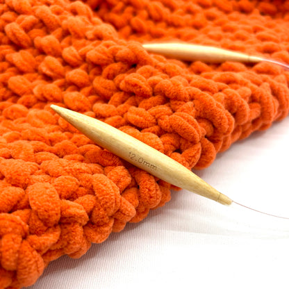 12mm short length circular knitting needles