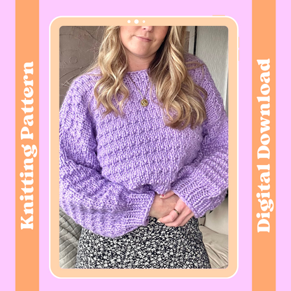 Knitting Pattern - The Georgia Jumper