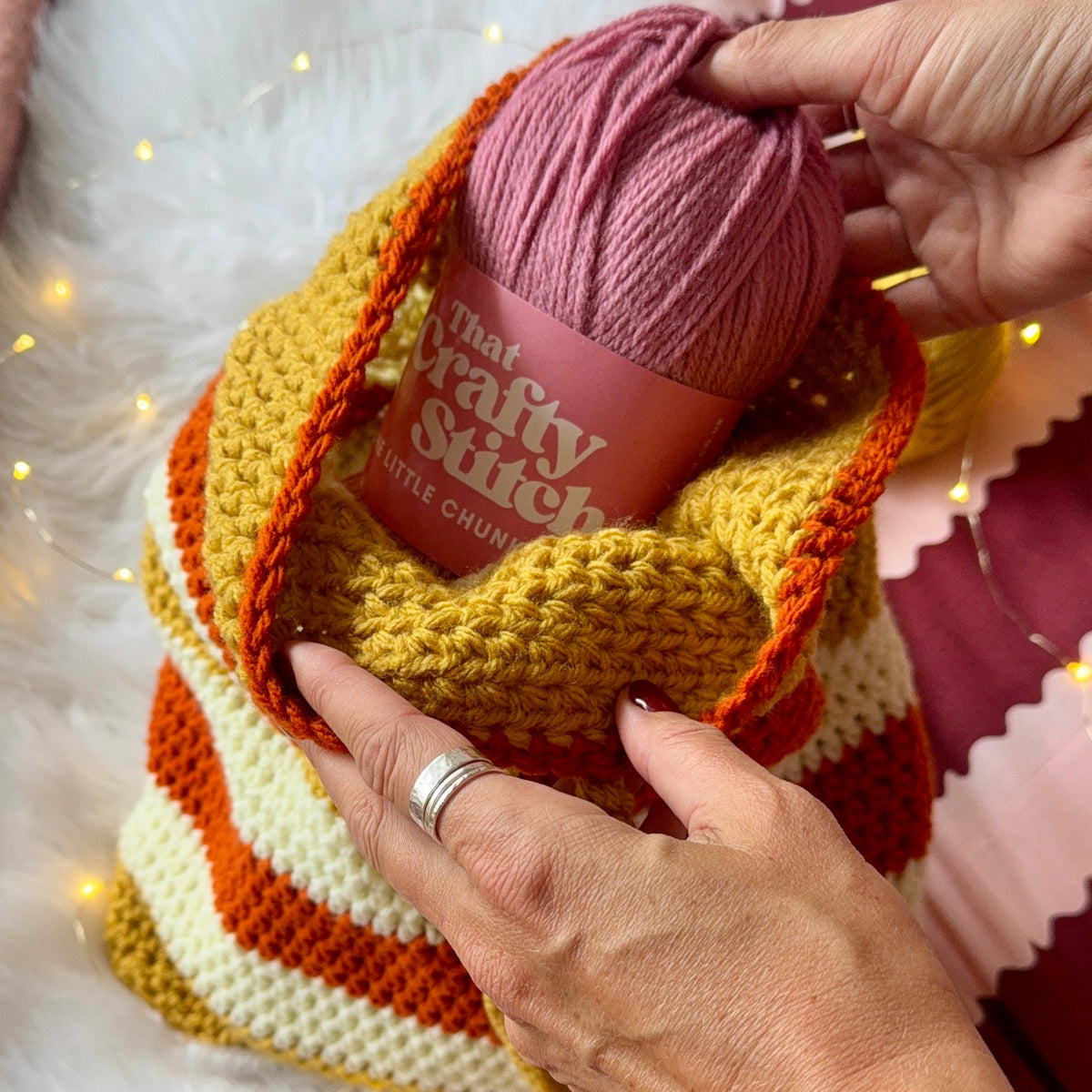 Crafty Christmas Eve box for adults, Christmas gifting, gifts for knitters, gifts for crocheters