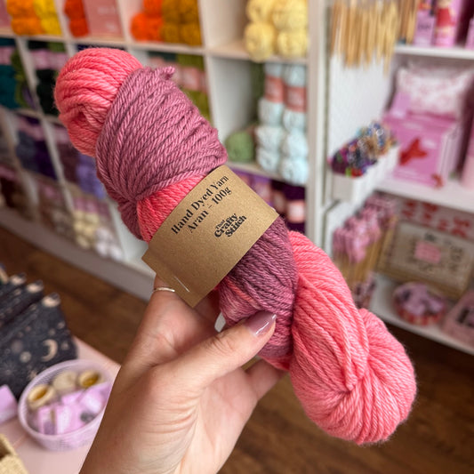 HAND DYED YARN - ARAN MERINO