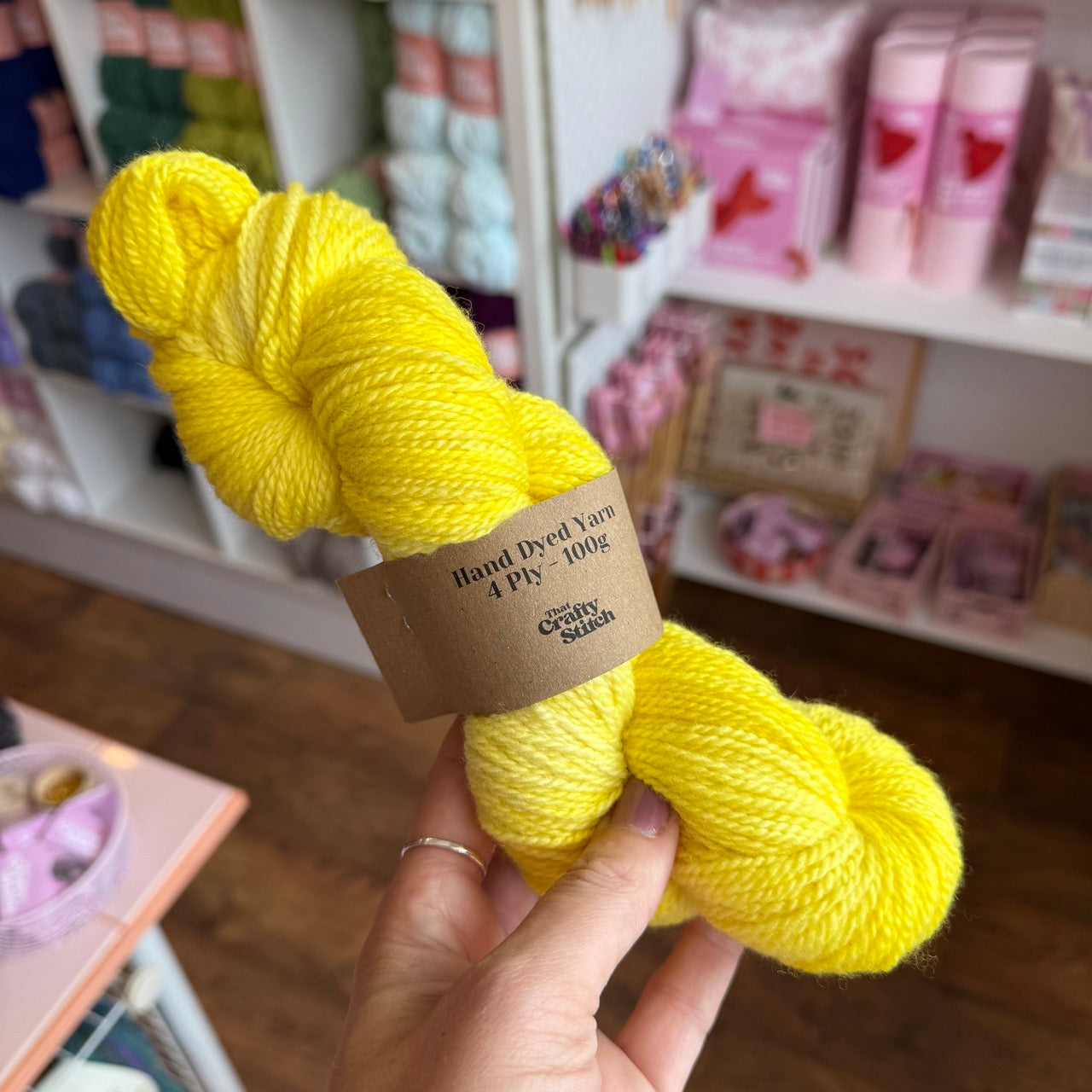 HAND DYED YARN - 4-PLY MERINO