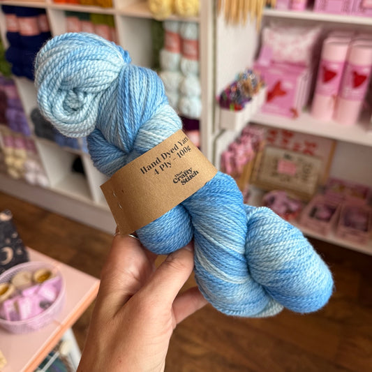 HAND DYED YARN - 4-PLY MERINO