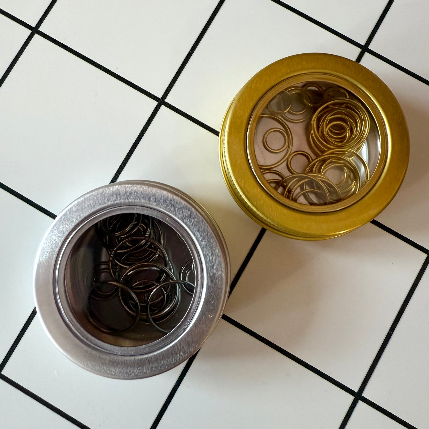 STITCH MARKER GIFT TIN - Circular