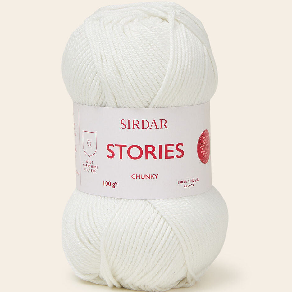 Sirdar Stories Chunky Yarn | Cotton Acrylic mix yarn
