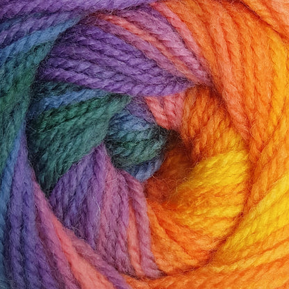 James C Brett Aurora DK | Self striping double knit yarn | 100g ball