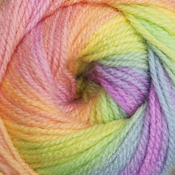 James C Brett Aurora DK | Self striping double knit yarn | 100g ball