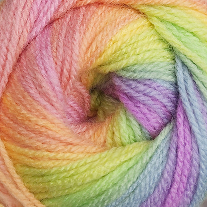 James C Brett Aurora DK | Self striping double knit yarn | 100g ball