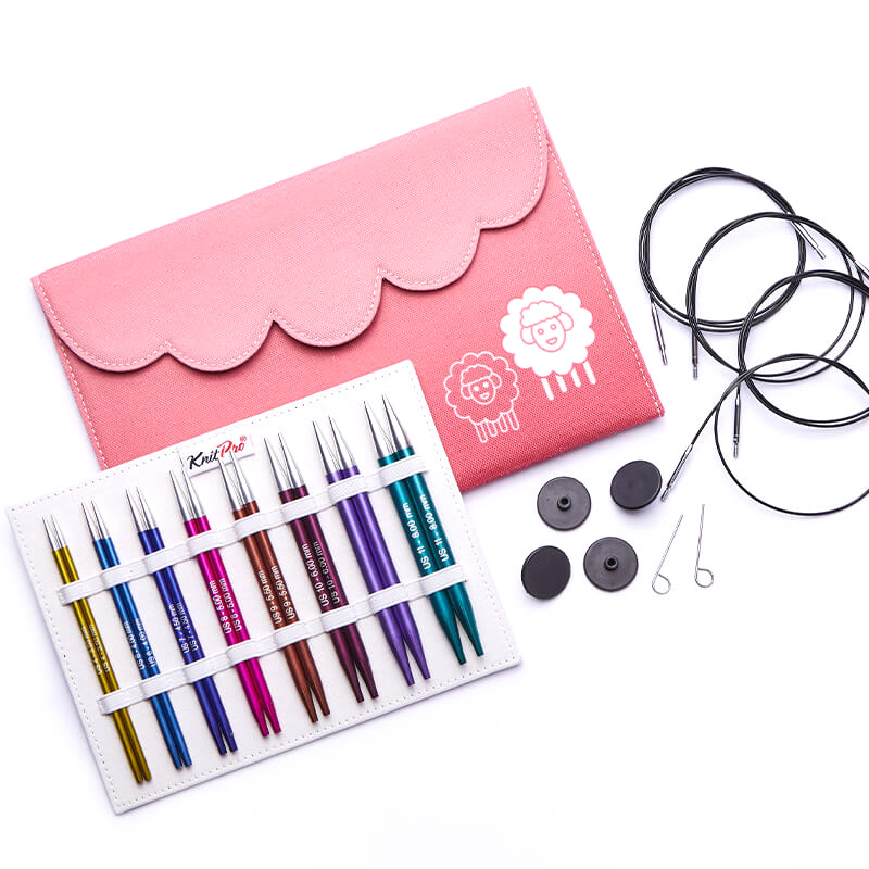 Knitpro Zing | interchangeable needle set | deluxe