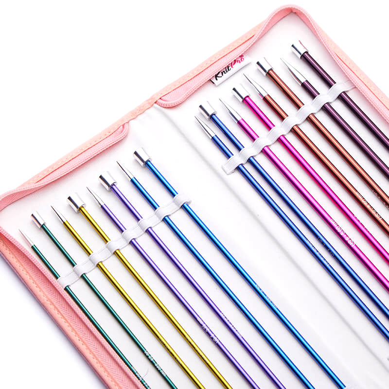 Knitpro deluxe | knitting needle set | single pointed needles | 30cm length