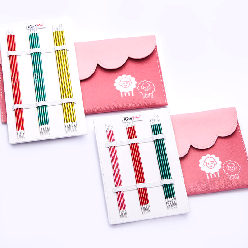 Knitpro Zing | Double pointed needles | starter set