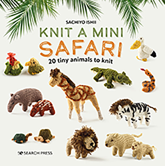 KNITTED TOY BOOK - Mini Safari