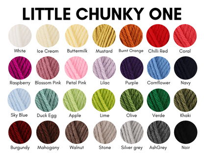 Little chunky one colour chart
